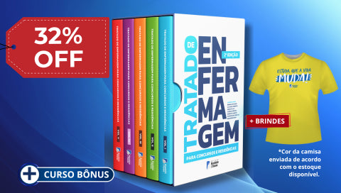 LIVRO: Novo Tratado de Enfermagem para Concursos e Residências (2ª edição) Ampliada e Atualizada